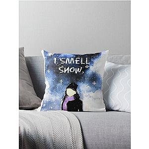 Lorelai Gilmore - I smell snow Throw Pillow