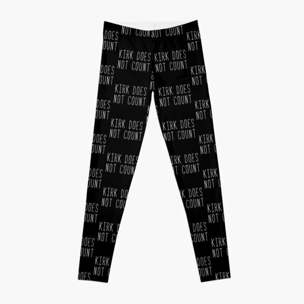 Kirk Does Not Count Kim Quote Leggings RB2310 product Offical gilmoregirls Merch