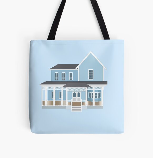 Lorelai and Rory's House All Over Print Tote Bag RB2310 product Offical gilmoregirls Merch