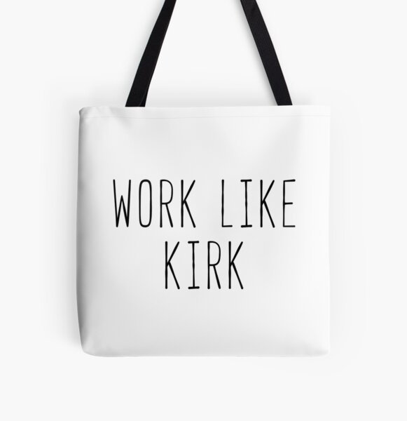 Work Like Kirk All Over Print Tote Bag RB2310 product Offical gilmoregirls Merch