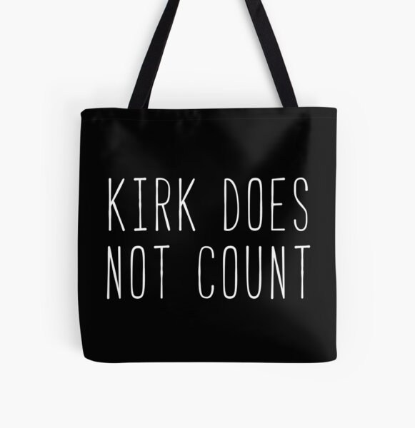 Kirk Does Not Count Kim Quote All Over Print Tote Bag RB2310 product Offical gilmoregirls Merch