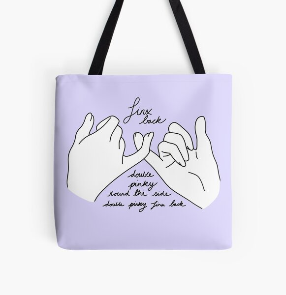 Double Pinky Jinx Back Rory Lane All Over Print Tote Bag RB2310 product Offical gilmoregirls Merch