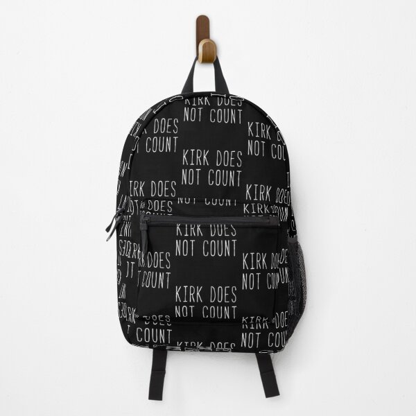 Kirk Does Not Count Kim Quote Backpack RB2310 product Offical gilmoregirls Merch