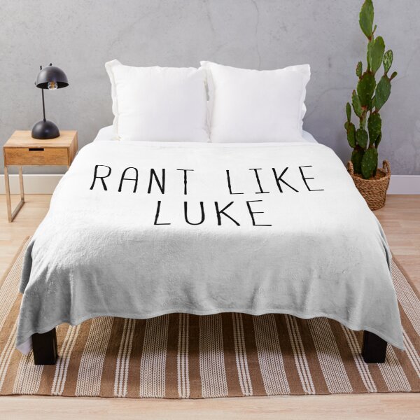 Rant Like Luke Throw Blanket RB2310 product Offical gilmoregirls Merch
