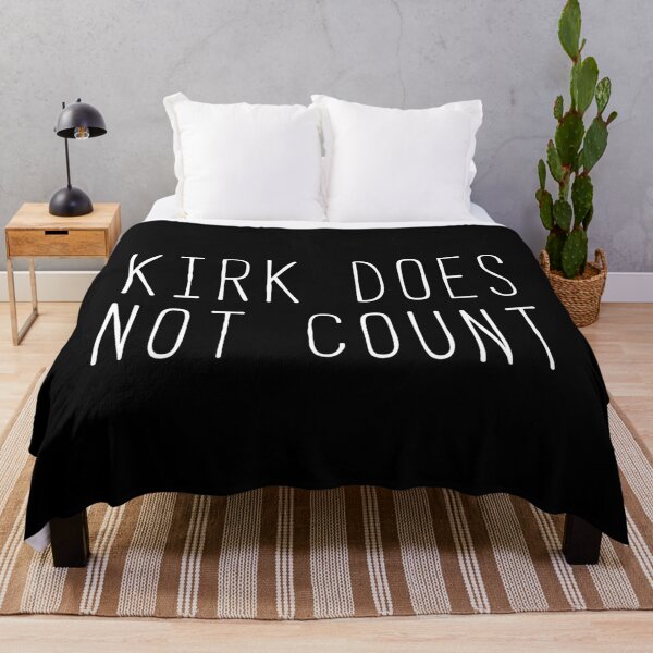 Kirk Does Not Count Kim Quote Throw Blanket RB2310 product Offical gilmoregirls Merch
